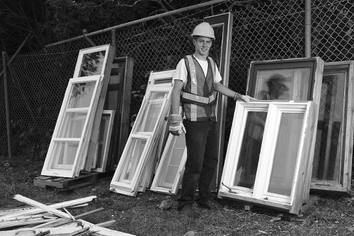 Professional site clearance team preparing a Brompton construction site