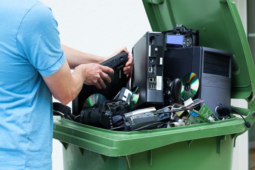Professional house clearance team in Brompton