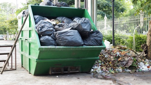 Eco-friendly garden waste composting process